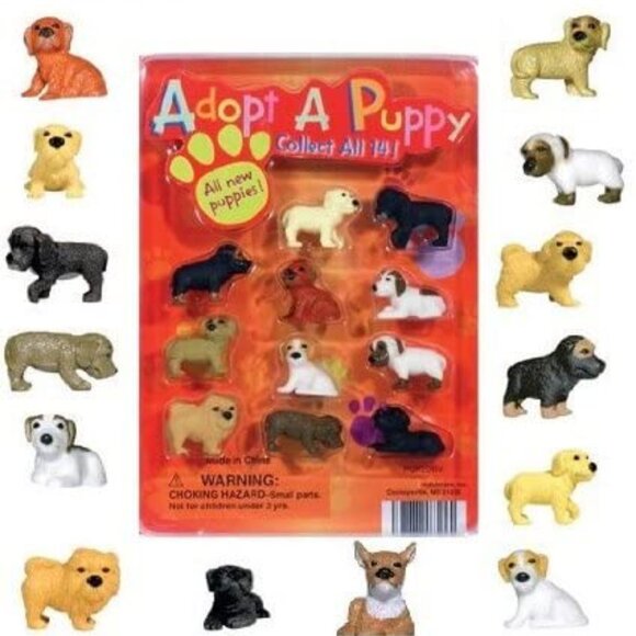 Adopt A Puppy Series 2 - Set of 14 Vending Machine Toys - Picture 2 of 2